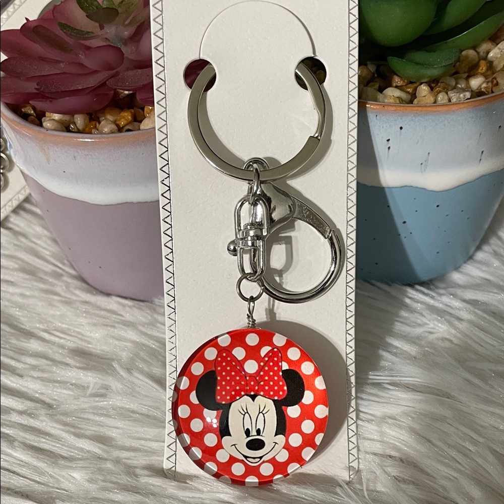 Fashion Jewelry Red and White Polka Dot Key Holder